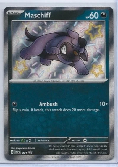 Maschiff 071 Sv: Scarlet & Violet Promo Cards Holo - Image 1 of 1