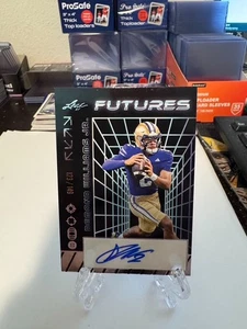 Demond Williams Jr. 2024 Leaf Futures /149 Auto RC Washington - Bild 1 von 2