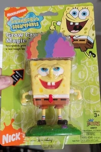 NEU VERSIEGELT 2006 IMPERIAL TOY VIACOM SPONGEBOB SCHWAMMKOPF GROW CRYSTAL MAGIC DO - Bild 1 von 7
