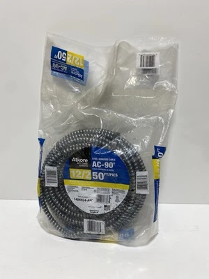 Atkore Solid AC-90  12/2 x 50 ft.  Steel Armored Cable - Image 1 of 4