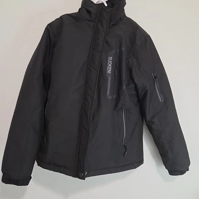 Suokeni Waterproof Sport Fur Lined Jacket Zip Size Small NO HOOD - Image 1 of 4