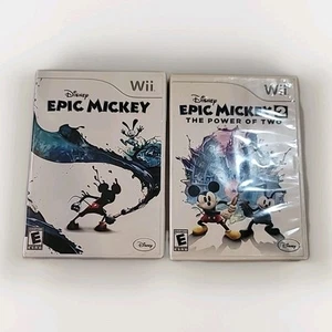 Epic Mickey & Epic Mickey The Power Of Two Wii - Picture 1 of 6