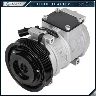 AC A/C Compressor Fits Plymouth Voyager 2.4L 1996 1997 1998 1999 2000 - Image 1 of 4