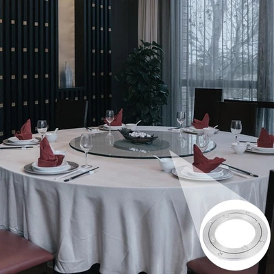  Giradisci Vassoio Girevole Per Tavolo Da Pranzo Cuscinetti Rotante - Immagine 1 di 4