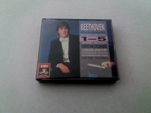 CHRISTIAN ZACHARIAS "BEETHOVEN PIANO CONCERTOS 1-5" 3CD COMO NUEVO HANS VONK KUR - Picture 1 of 2