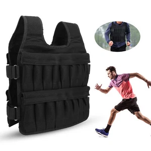Chaleco con pesas de 35 kg chaleco de fitness chaleco de entrenamiento chaleco para correr chaleco con pesas 53x44 cm - Imagen 1 de 10