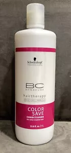 SCHWARZKOPF BC BONACURE COLOR TREATED HAIR THERAPY COLOR SAVE CONDITIONER 33.8OZ - Picture 1 of 3
