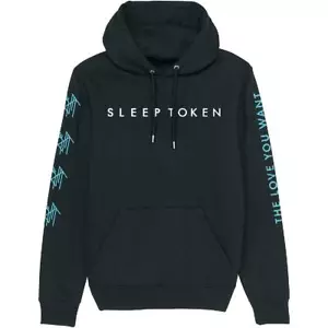 Felpa con cappuccio pull over nera Sleep Token The Love You Want Heart NUOVA UFFICIALE - Foto 1 di 2