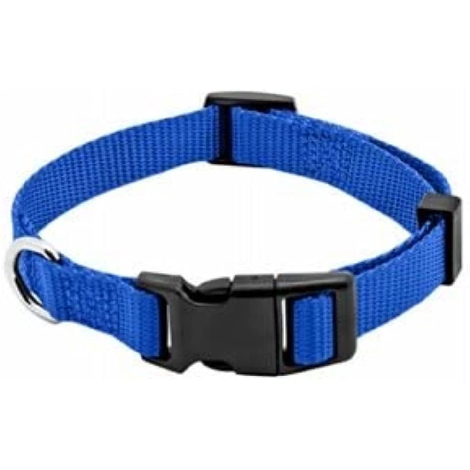 Westminster Pet Products Pet Expert 5/8" x 16" Blue Dog Collar, Variable Size - Image 1 of 1