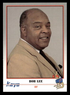 Bob Lee IBF President 1991 Kayo Boxing Card #158 - Image 1 of 2