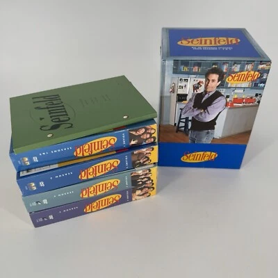 Seinfeld DVD Series Seasons 1-3, 5-6 Box Sets Factory Sealed Collector Box Book - Image 1 of 4