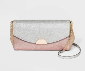 Women's Party Glitter Flap Clutch - A New Day - Multi-Glitter - S* P14 - Bild 1 von 4