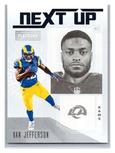 2020 Panini Playbook #NU-27 Van Jefferson Rookie RC Next Up Rams - Bild 1 von 2