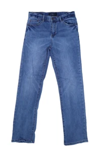 Lucky Brand Youth Boys Medium Wash 5 Pocket Classic Straight Adjustable Size 18 - Picture 1 of 13