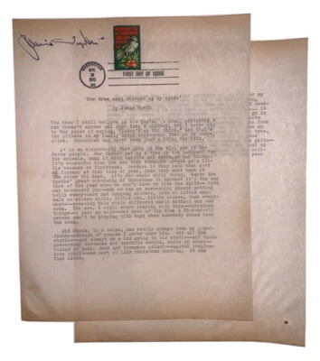 SIGNED by JAMIE WYETH, ARTICLE PUBLISHED IN LIFE, CHESTER COUNTY PA ARTIST - Image 1 of 4