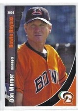 2006 Bowie Baysox (Double-A Baltimore Orioles) Don Werner