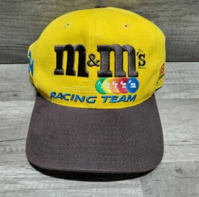 *RARE NOS VTG 1999 M&M's Roush Racing Sports Design #36 MB2 Motorsports Crew Hat - Image 1 of 4
