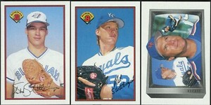 1989 Bowman Mel Stottlemyre Jr #110/Todd Stottlemyre /Mel Stottlemyre - All 3(b)