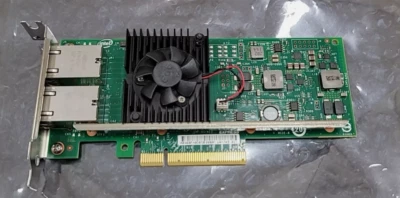 Genuine Dell/Intel X540-T2 Dual Port 10GbE Converged Network Adapter K7H46 3DFV8 - Image 1 of 2