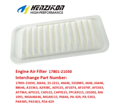 Engine Air Filter for Toyota Echo 2000-2005 Scion xA xB 2004-2006 17801-21030 ⭐ - Image 1 of 4
