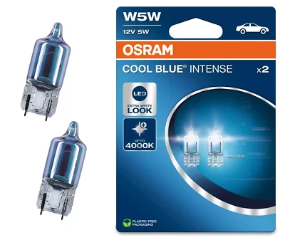 OSRAM Cool Blue Intense NextGeneration W5W 12V Standlicht Lampen 4000K KFZ PKW - Bild 1 von 4