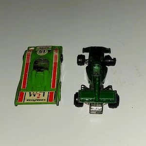 Lot Of 2 Vintage Yatming Cars Porsche Audi #1019 & Ferrari Exxon #132 Diecast  - Picture 1 of 7