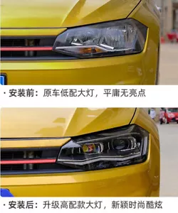 For VW Mk5 Vento Cross polo LED Headlights LED turn lights 2019-2020 year LDV1 - Picture 1 of 12