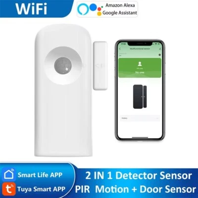 Tuya Smart WiFi Sensore per Porte e Finestre con Sensore di Movimento Integrato - Bild 1 von 4