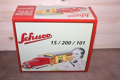 (BE0231) Schuco  01071 - Garage 1500 mit Kommandoauto 2000 u. Wendeauto 1010 - Bild 1 von 4