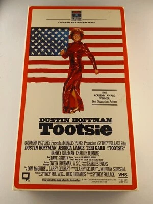Tootsie (VHS) 1982 Dustin Hoffman, Jessica Lange, Teri Garr TESTED Foto 1 de 3