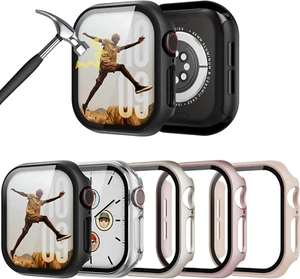 5-Pack for Apple Watch Series 10 Case with Screen Protector 46Mm, Hard PC Ultra - Photo 1 sur 12