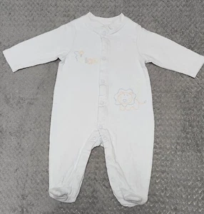 Little Wonders ~ Jungen 1-teiliger Pyjama ~ 3-6 Monate ~ blau. - Bild 1 von 6