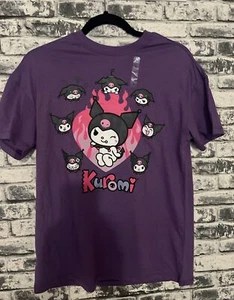 Sanrio Kuromi Womens Crew Neck Short Sleeve Hello Kitty Graphic T-Shirt Sz Small - Picture 1 of 1