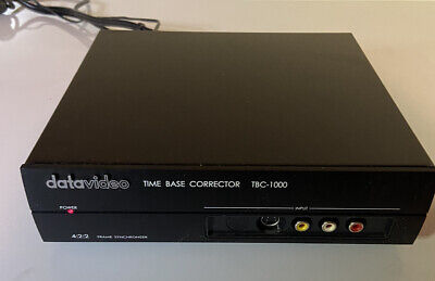 Datavideo TBC-1000 Single Channel Full Frame Time Base Corrector - W/power Cord  • 1,999$