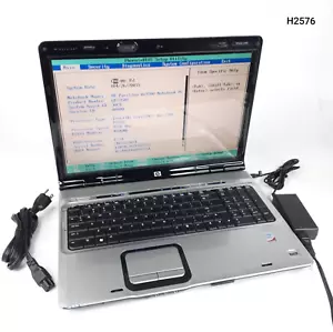 HP Pavilion dv9700 17" Laptop Core 2 Duo T5550 4GB Boot/BIOS No HDD/OS H2576 - Picture 1 of 15