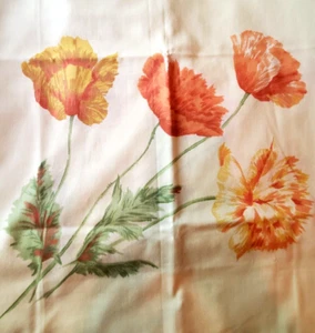 2 Vintage Pillowcases Yellow Floral Cottage Granny Core Boho - Picture 1 of 6