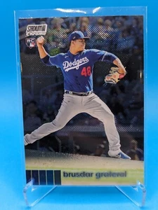 2020 Stadium Club Chrome Refractors #53 Brusdar Graterol RC - Picture 1 of 2