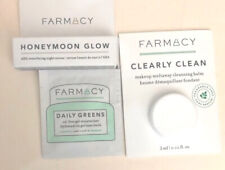 Farmacy Honeymoon Glow AHA Resurfacing Night Serum 5 ml+Cleary Clean Sample SET
