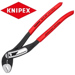 Knipex Water Pump Pliers 250mm (10in) Alligator Self Locking PVC Grips 88 01 250 - Picture 1 of 5
