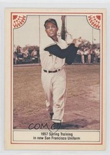 1983 ASA The Willie Mays Story Red Willie Mays #7 HOF