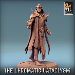 Tiamat Cultist A | The Chromatic Cataclysm | Fantasy Miniature | Lord of the Pri