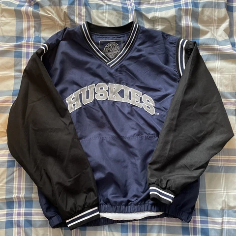 VINTAGE UCONN Huskies Blue Pullover Men's Size Medium G-III Cover
