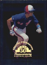 1998 Leaf Fractal Foundations Baseball Card #154 Larry Walker