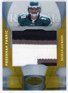 2008 Certified DeSean Jackson Gold Freshman Fabric Rookie Patch Jersey /25 *** - Bild 1 von 2
