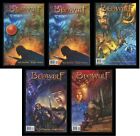 Beowulf 2007 Movie Adaptation Comic Set 1-2-3-4 SDCC Neil Gaiman Grendel Dragon