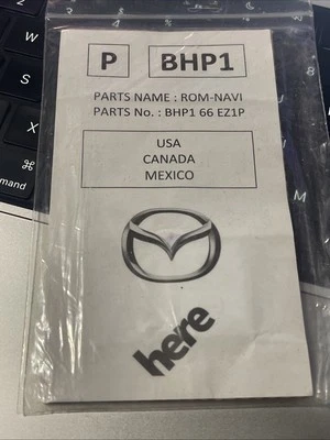 BHP166EZ1P NEW ORIGINAL FACTORY Mazda Navigation GPS SD Card - Image 1 of 3