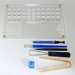 33 Hole Switch Tester Lube Brush Opener Puller Removal for Cherry Kailh DIY Tool - Photo 1/5