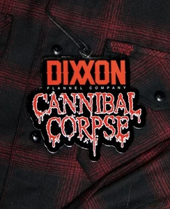 DIXXON Flanell Gr. XLT Cannibal Corpse Tribute Hammer Smashed Face Brandneu - Bild 1 von 1