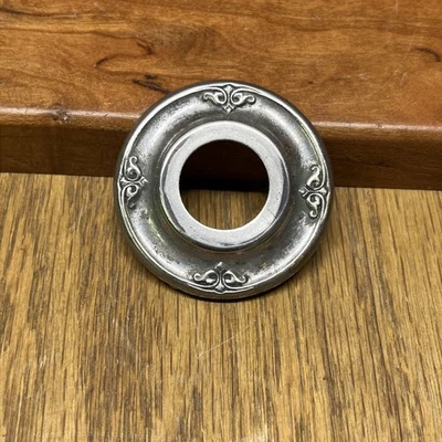 Desconocido 1920’s-30’s Interior Manija Puerta Ventana Manivela Escudo (L23) Foto 1 de 4