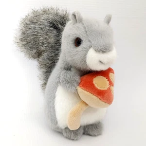 Douglas Cuddle Toys Squirrel with Mushroom Plush Stuffed Animal Toy 5.75" - Picture 1 of 8